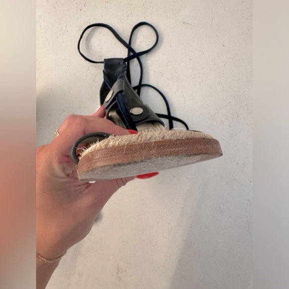 Rag & Bone Eden Navy Heeled Sandal - Picture 10 of 11